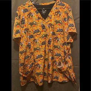 Prints by Maevn Scrub Top 3X